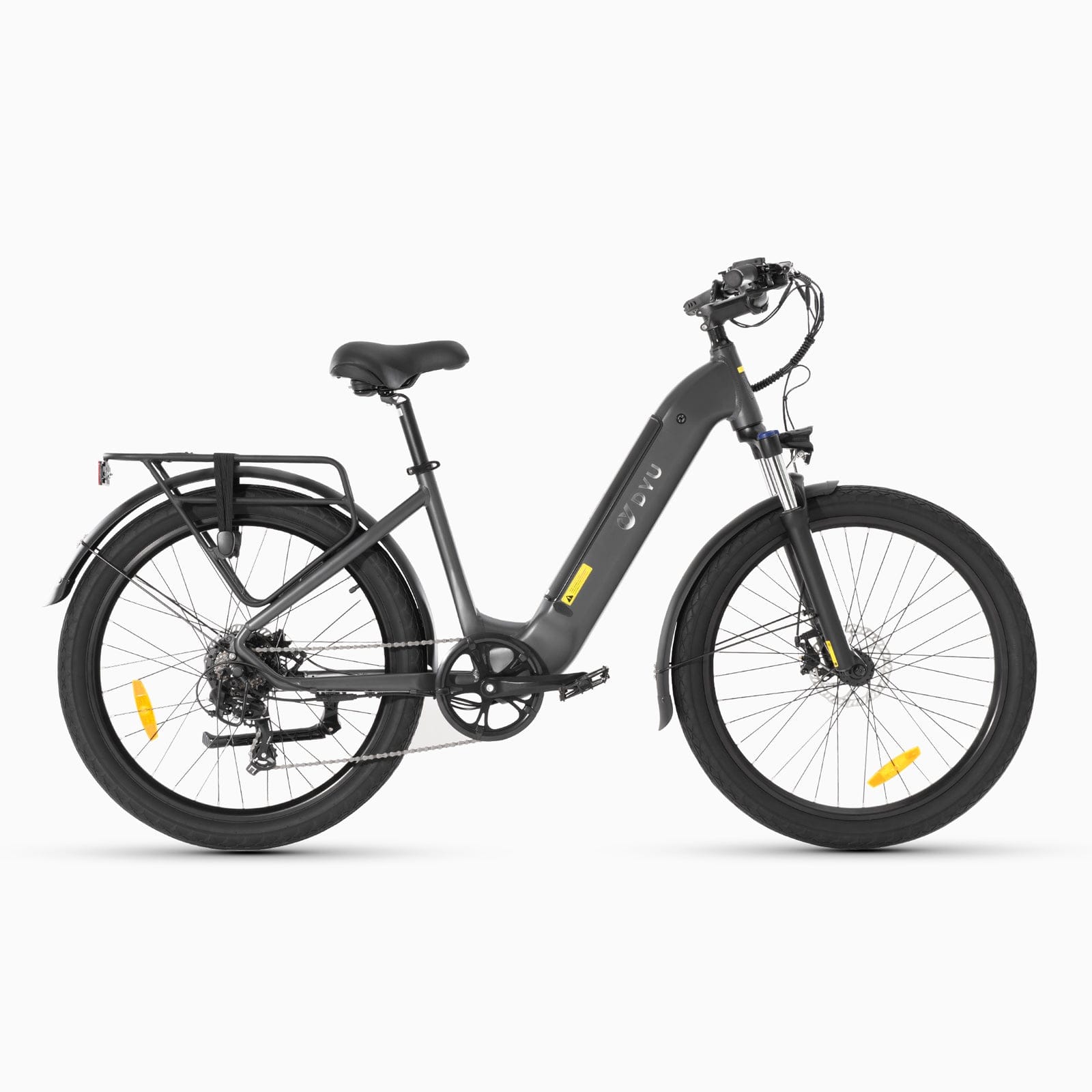 01_16d28a91-87a0-4c1e-aacc-2cd94dca01eb.jpg DYU C1 26in City E-Bike, 500W, 65KM Range - Image 1