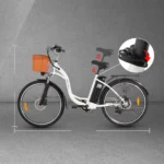 DYU C6 26in City E-Bike, 250W, 60KM Range - Image 5