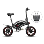 DYU D3F 14in Mini Folding E-Bike, 250W, 50KM Range - Image 4