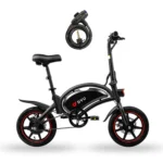 DYU D3F 14in Mini Folding E-Bike, 250W, 50KM Range - Image 6