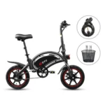 DYU D3F 14in Mini Folding E-Bike, 250W, 50KM Range - Image 5
