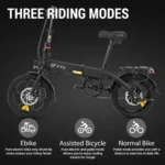 DYU A1F Pro 16in Folding E-Bike, 250W, Easy Storage - Image 8