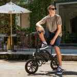 DYU D3S 14″ Mini Folding Electric Bike - Image 2