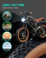 M20 All-Terrain Long-Range Electric Bike - Image 6