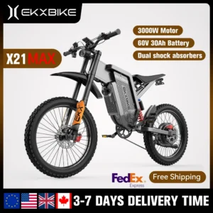 EKX X21 Max 3000W Electric Dirt Bike product image