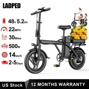 DylanBikes Select 500W Folding Electric Bike product image