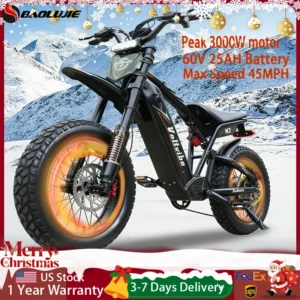 BAOLUJIE Moto 5000W Electric Dirt Bike product image