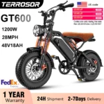 TREEOSOR 1000W Electric Mountain Bike product image