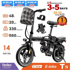 DylanBikes Select 560W Folding Electric Bike product image
