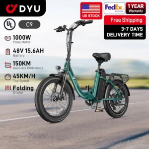 DYU C9 1000W Fat Tire Electric Bike product image