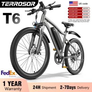 Terrosor 350W Fat Tire Electric Bike product image