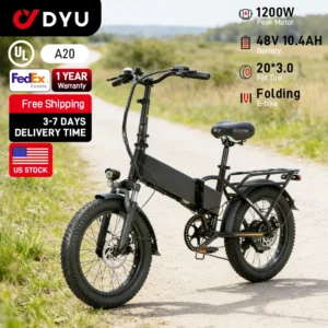 DYU A20 1200W Folding Electric Bike product image