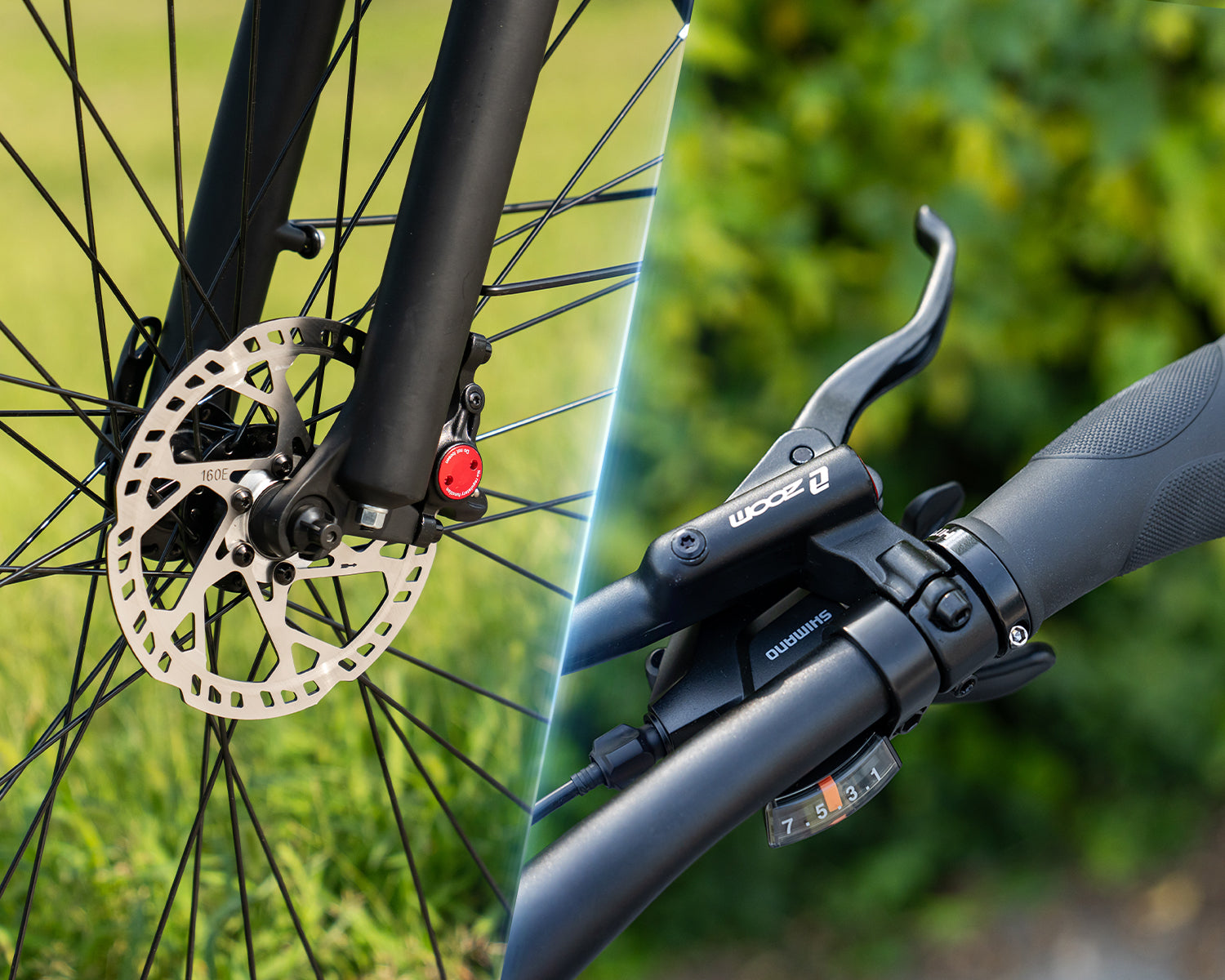 E-Bike Warranty Checklist: What Buyers Should Verify 5 HITWAY e-bike brake and handlebar detail during service and spare-parts planning