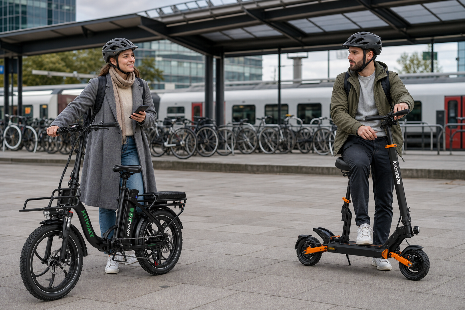 Folding E-Bike vs Seated Electric Scooter for Mixed Commutes 1
